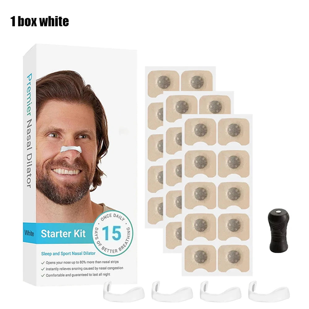 MinimumFit Magnetic Nasal Strips – Magnetic Nasal Dilator for Breathing, Snoring Relief, and Better Sleep