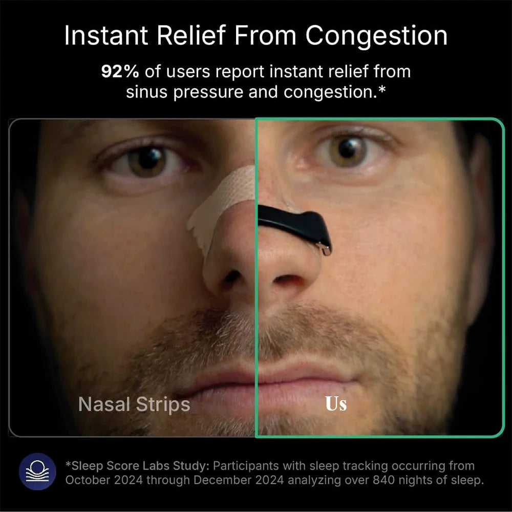 MinimumFit Magnetic Nasal Strips – Magnetic Nasal Dilator for Breathing, Snoring Relief, and Better Sleep